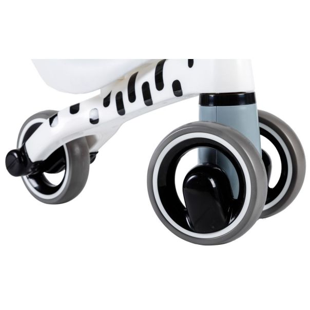 ECO TOYS Bicikl guralica za decu Zebra, bela - LB1603 WHITE
