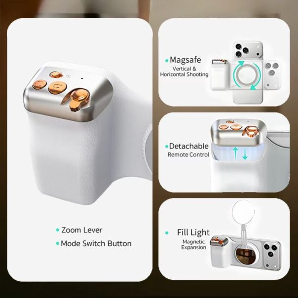 Foto nastavak za mobilni telefon Coteci TR-067 beli - EP3232458