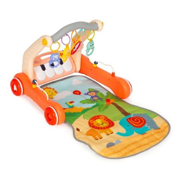 ECO TOYS Edukativna guralica sa podlogom za igru 2u1 Piano - HE0638