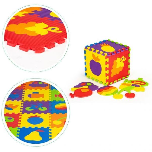 ECO TOYS Podne puzzle 148x119cm, 20 delova - ECOEVA003