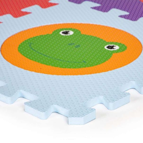 ECO TOYS Podne puzzle 90x90 Animals, 9 delova - ECOEVA006