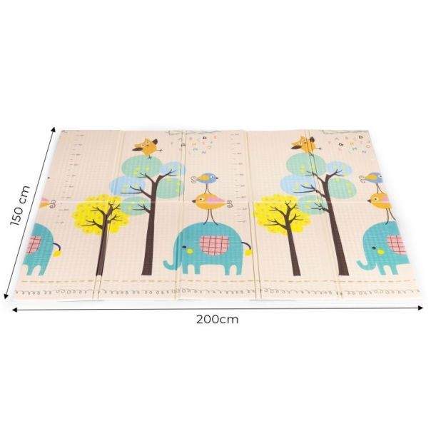 ECO TOYS Edukativna podloga za igru sa dva lica 150x200cm - ECOEVA022
