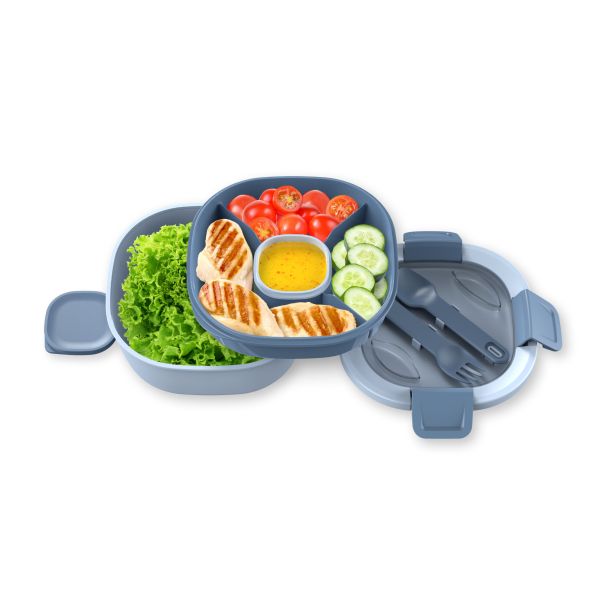 eHomeKitchen Lunch box 19,3 x 19,3 x 9,7cm - EH-947