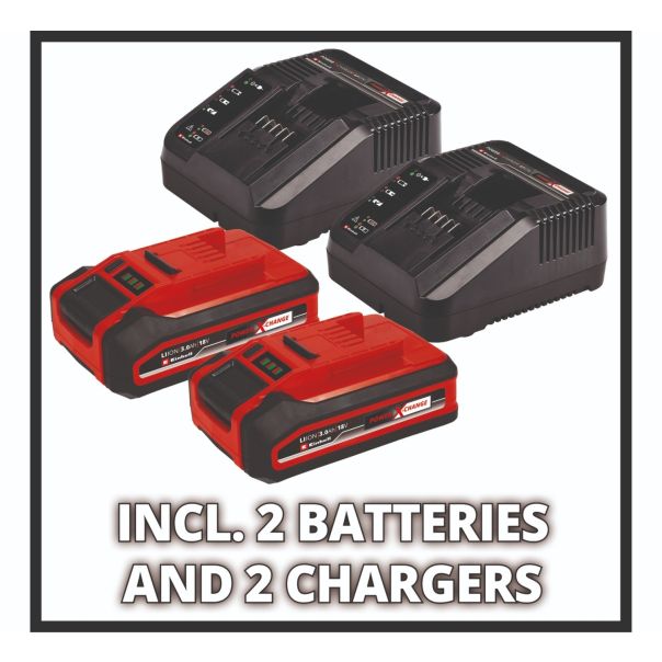 EINHELL Aku kosačica za travu 2x3,0Ah GE-CM 36/37 Li - EP2835513