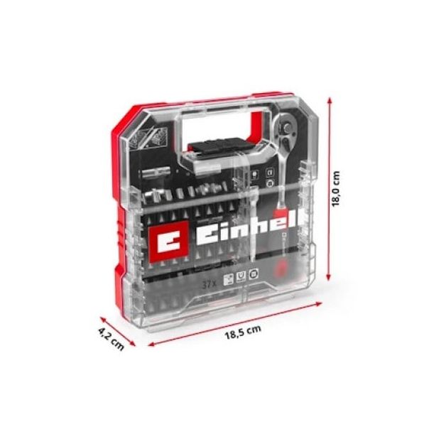 EINHELL Set alata i bitova, 1/4