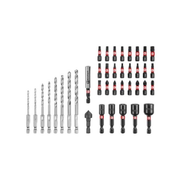 EINHELL Set bitova i burgija za metal + S2-E6.3-1/4'' 2-6.5mm M-Case 39/1 - EP2836590