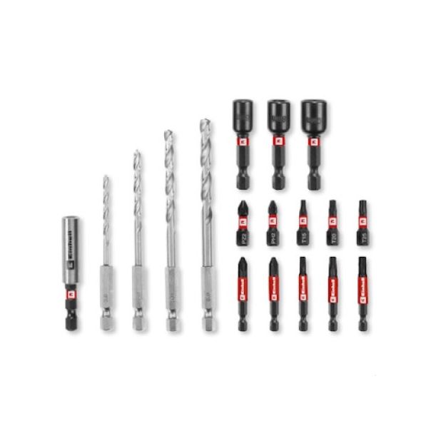 EINHELL Set impaktor bitova 25-50mm S-Case 18/1 - EP2836575