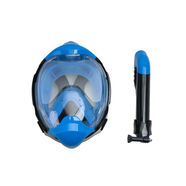 BLUE REEF Maska full face black blue U - EK-05