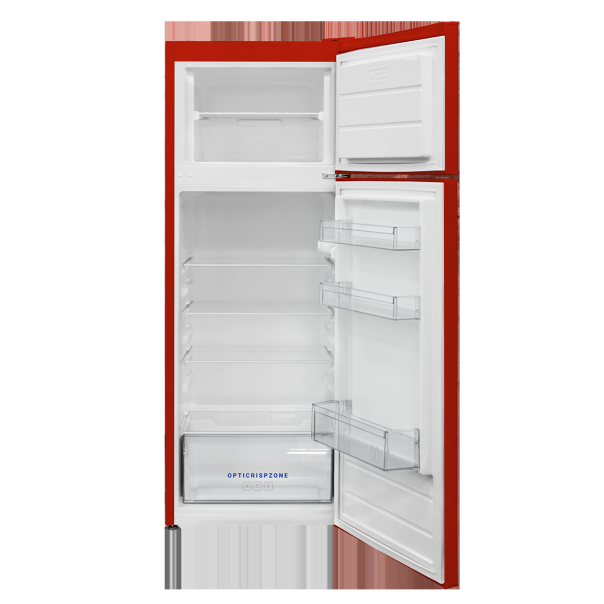 DAEWOO Kombinovani frižider FTL213FRT1RS, crvena - FTL213FRT1RS