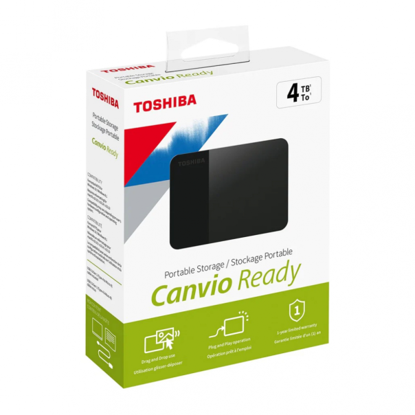 Eksterni hard disk 4TB Toshiba CANVIO Basic HDTB540EK3CA - 223619