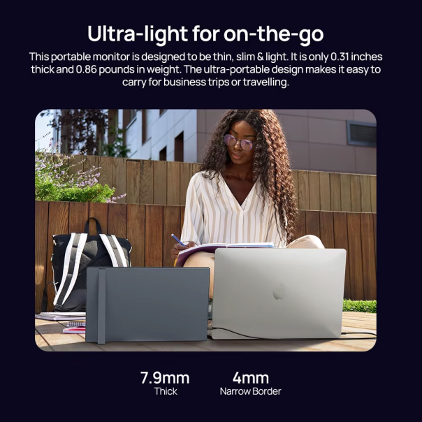 Eksterni prenosni monitor 13,3'' A3C Pro OLED 150%sRGB - 222428