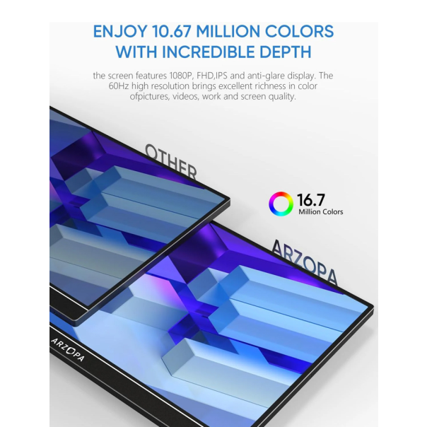 Eksterni prenosni monitor 15,6'' S1 FHD - 223739