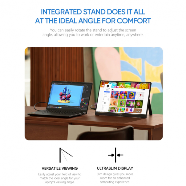 Eksterni prenosni monitor 16,1'' Z1C FHD 100%sRGB - 222431