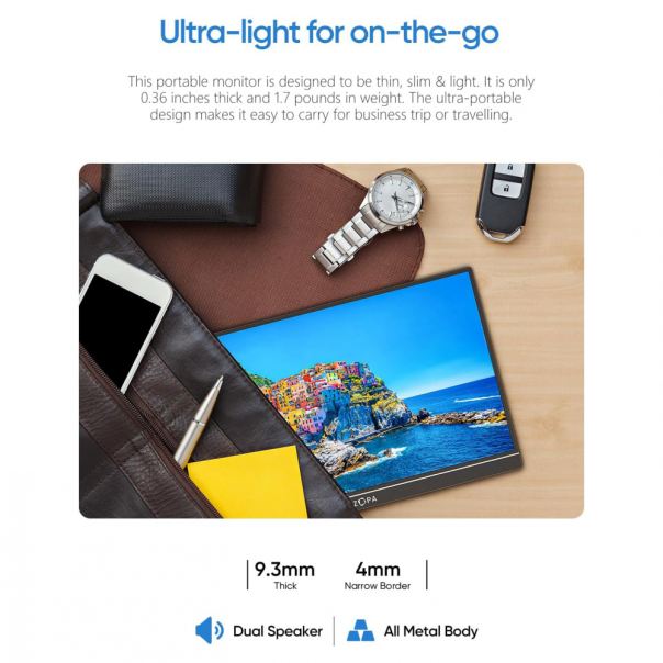 Eksterni prenosni monitor 16,1'' Z1C FHD 100%sRGB - 222431