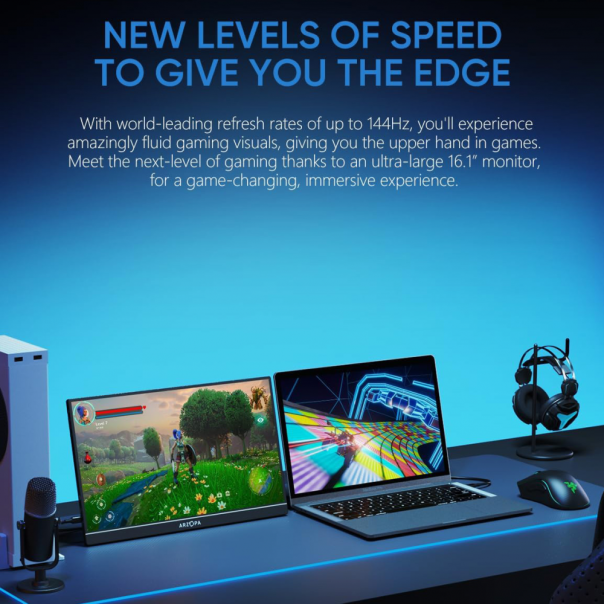 Eksterni prenosni monitor 16,1'' Z1FC Grey FHD 144hz - 222430