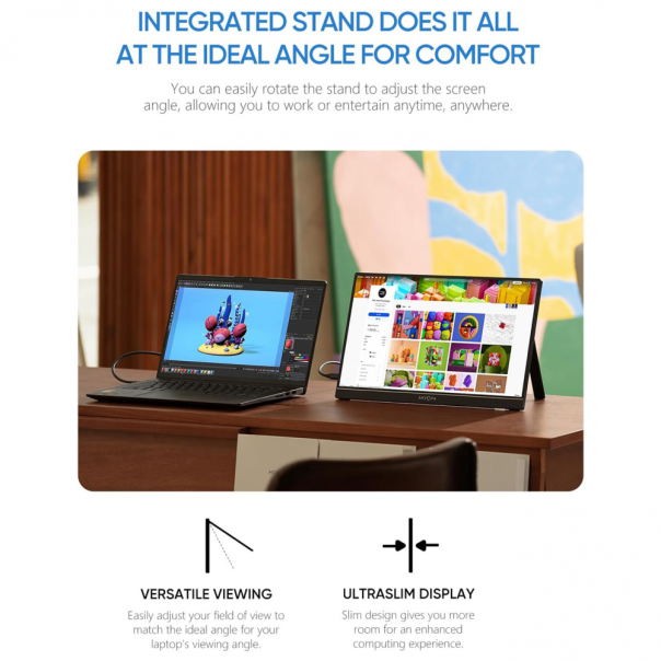 Eksterni prenosni monitor 16,1'' Z1FC Grey FHD 144hz - 222430