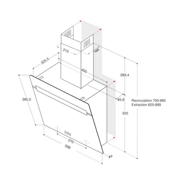 WHIRLPOOL Samostalni aspirator WHVP 62F LT SK - ELE02284
