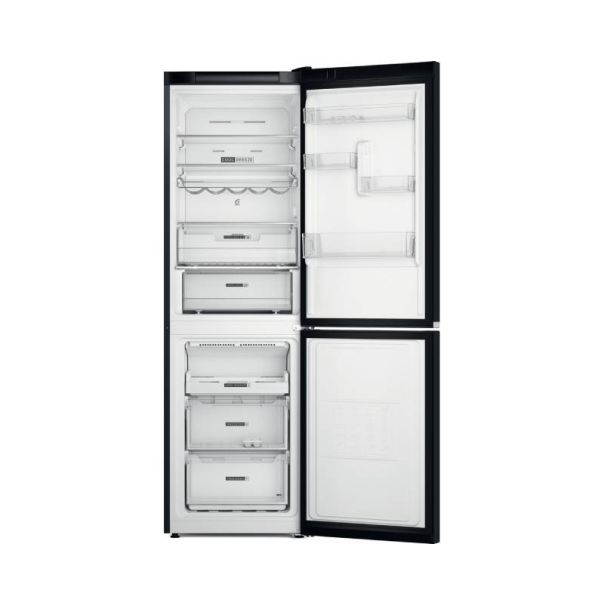 WHIRLPOOL Kombinovani frižider crni W7X 82O K - ELE02501