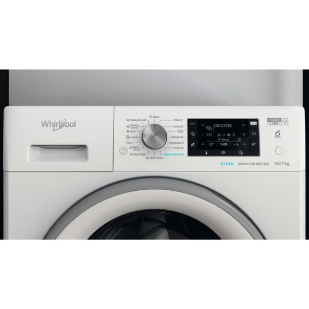WHIRLPOOL Mašina za pranje i sušenje veša FFWDD1076258 - ELE02832