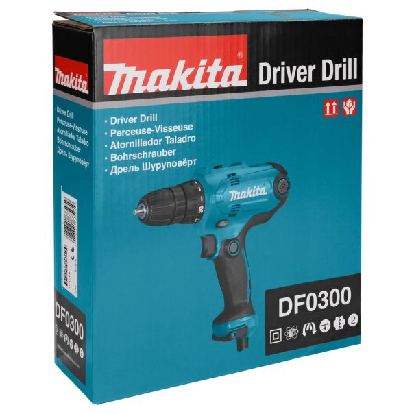 MAKITA Električna bušilica-odvrtač DF0300 - DF0300