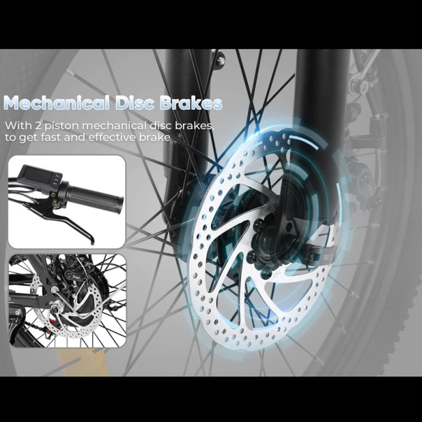 Samebike Elektricni bicikl CY20 beli - 621947