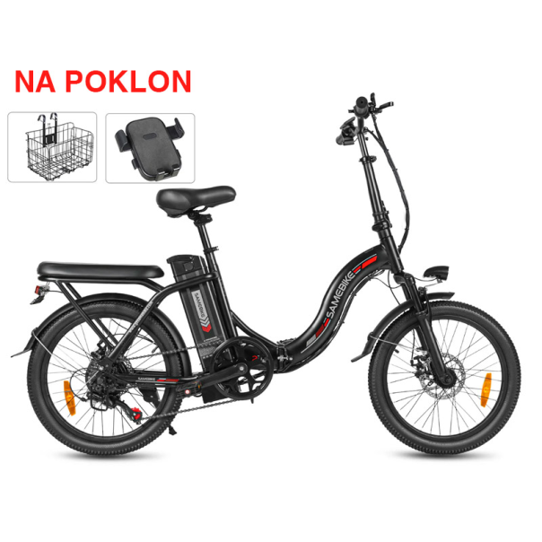 Samebike Elektricni bicikl CY20 crni - 621948