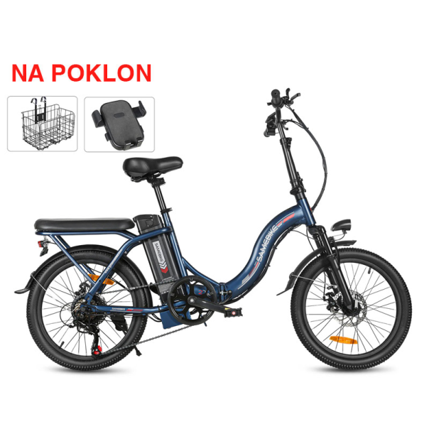 Samebike Elektricni bicikl CY20 tamno plavi - 621949