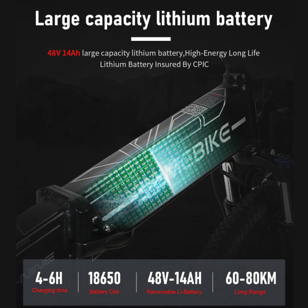 Samebike Elektricni bicikl L026-II-YD beli - 619047