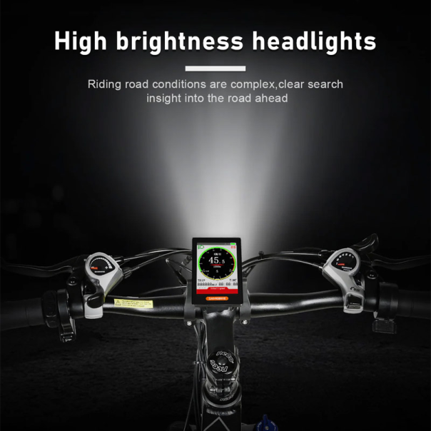 Samebike Elektricni bicikl L026-II-YD beli - 619047