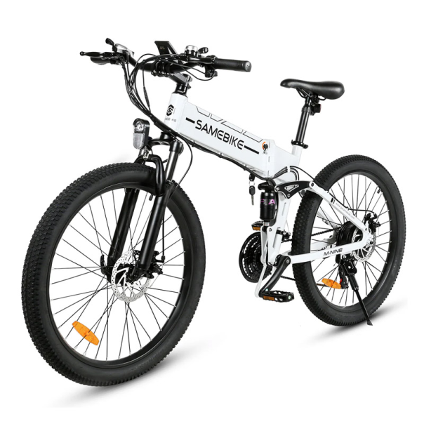 Samebike Elektricni bicikl L026-II-YD beli - 619047