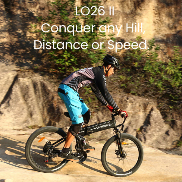 Samebike Elektricni bicikl L026-II-YD crni - 619050