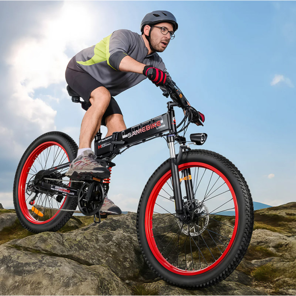 Samebike Elektricni bicikl L026-PLUS beli - 619052