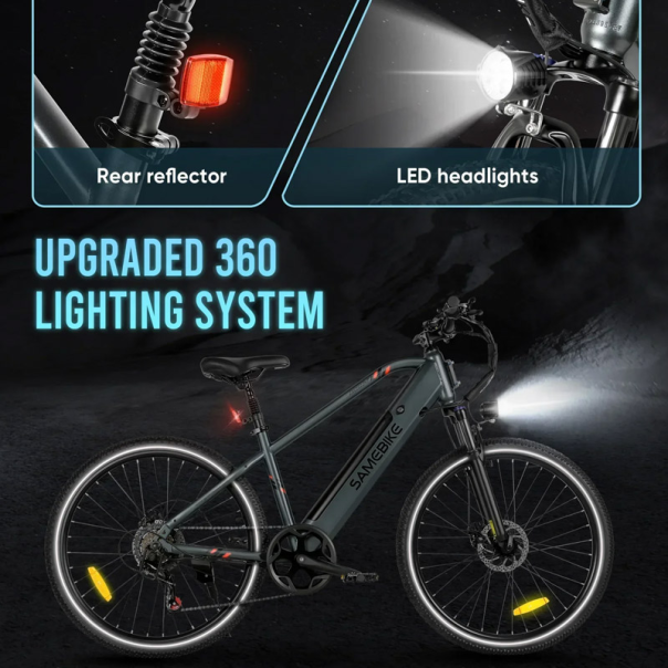 Samebike Elektricni bicikl RS-A01 Men1.0 plavi - 619055