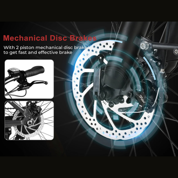 Samebike Elektricni bicikl RS-A01 Pro-T beli - 619057