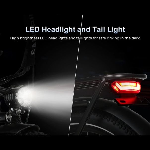 Samebike Elektricni bicikl RS-A01 Pro-T crni - 619056