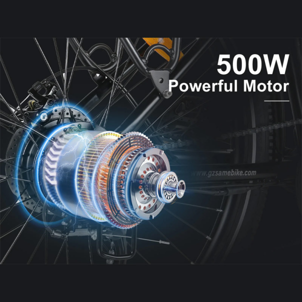 Samebike Elektricni bicikl RS-A01 Pro-T crni - 619056