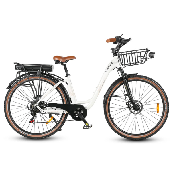 Samebike Elektricni bicikl RS-A07 beli - 615447