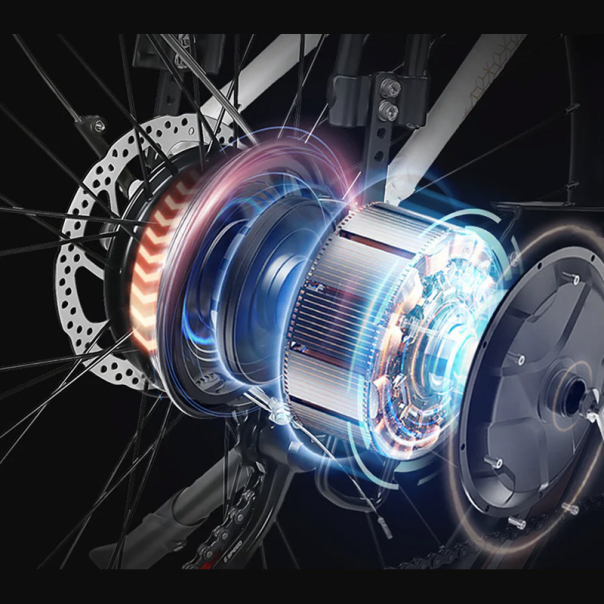 Samebike Elektricni bicikl RS-A07 beli - 615447