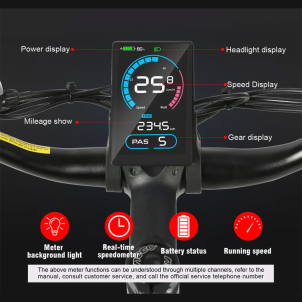 Samebike Elektricni bicikl SY26 II beli - 616332