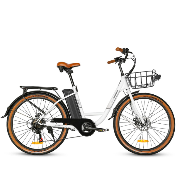 Samebike Elektricni bicikl TDE10L beli - EP3101193