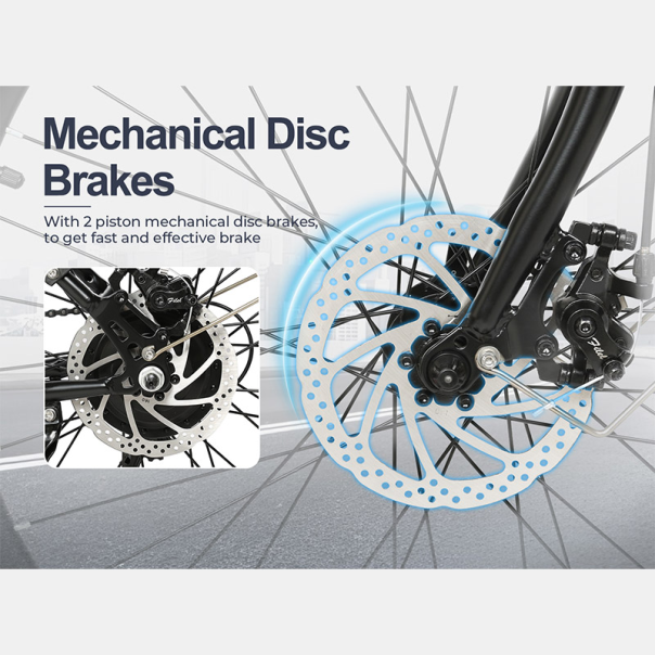 Samebike Elektricni bicikl TDE10L beli - EP3101193
