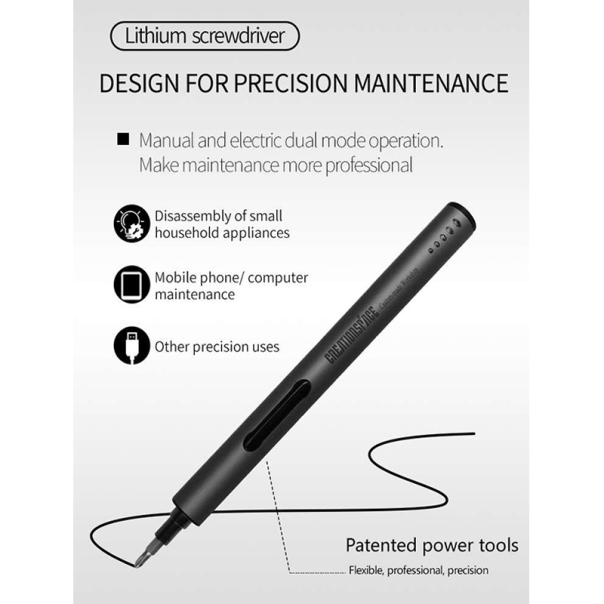 Elektricni srafciger ATTEN vece pakovanje - 81554