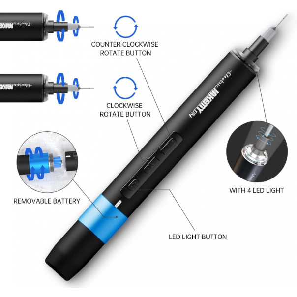 Elektricni srafciger JAKEMY JM-Y03 PLUS, 24 u 1 - 213480