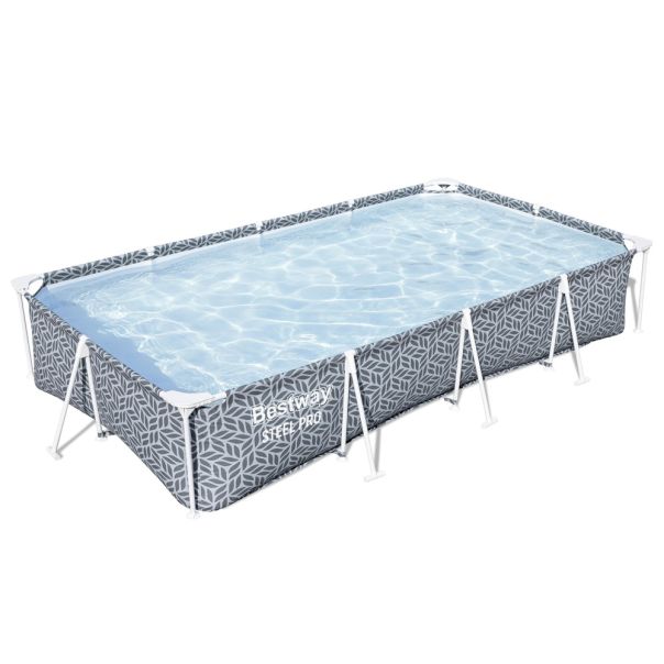 BESTWAY Bazen sa metalnom konstrukcijom i filter pumpom 366x201x66cm Steel pro - 4045-1