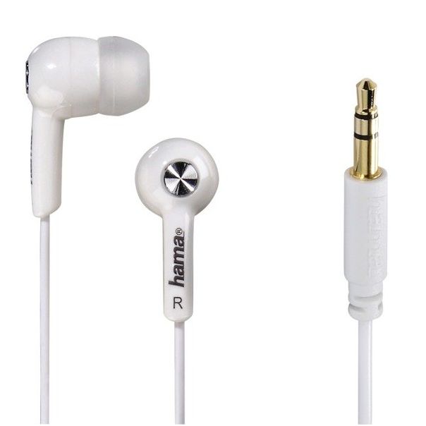 HAMA Stereo slušalice za telefon Basic, bela - 135616