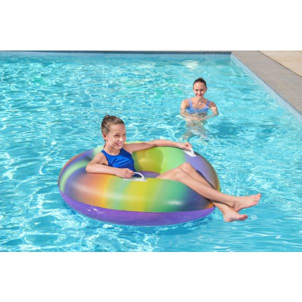 BESTWAY Šlauf za plivanje 119cm Tube rainbow swim 36352 - 4044