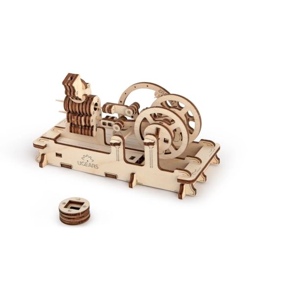3D mehanička puzzle - PNEUMATSKI MOTOR - 211-1-1-1