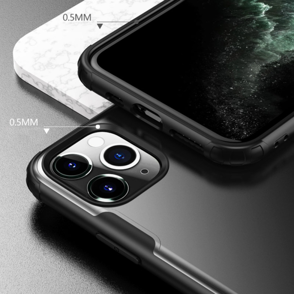 Maska za Huawei P40 Pro Mišt solid black crna - 042084