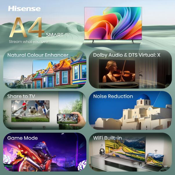 HISENSE Televizor 32A4S,  LED HD ,Smart TV - EP3111212