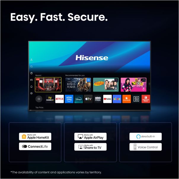 HISENSE Televizor 50A6S, Ultra HD, Smart - EP3203548